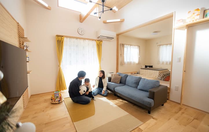 木のぬくもりを感じ、健康的に暮らせる空間づくり