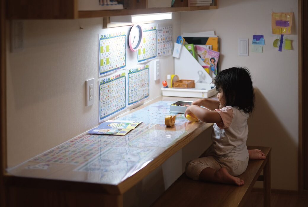 ご主人の書斎のある家
