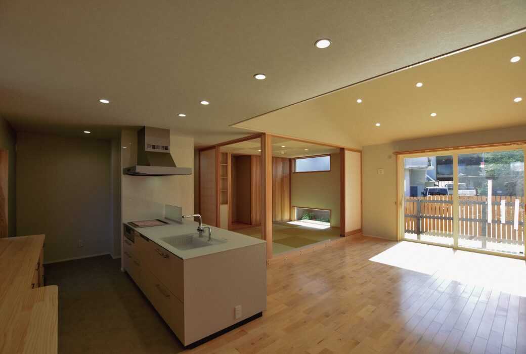 心落ち着く和室のある家