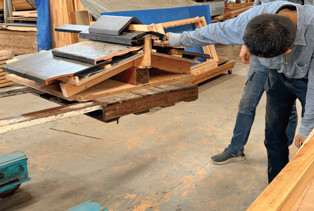 新型小屋裏換気システム完成
