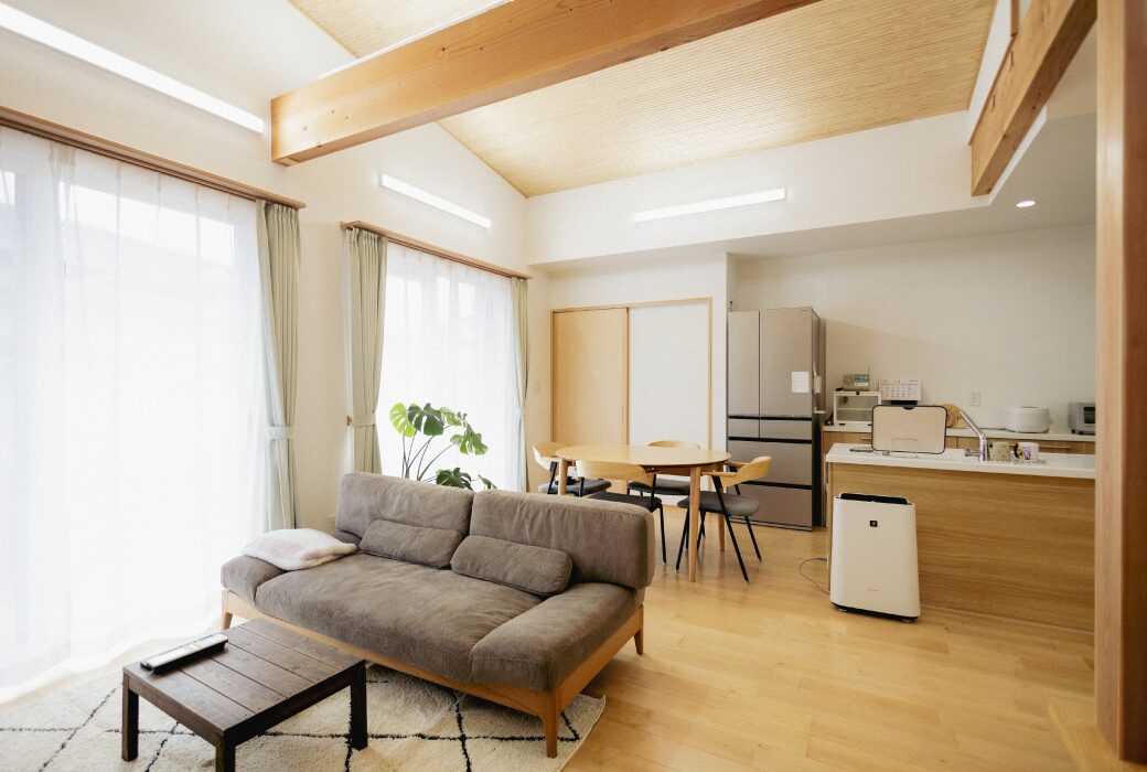 20代で叶えた家事ラク動線のナチュラルな家