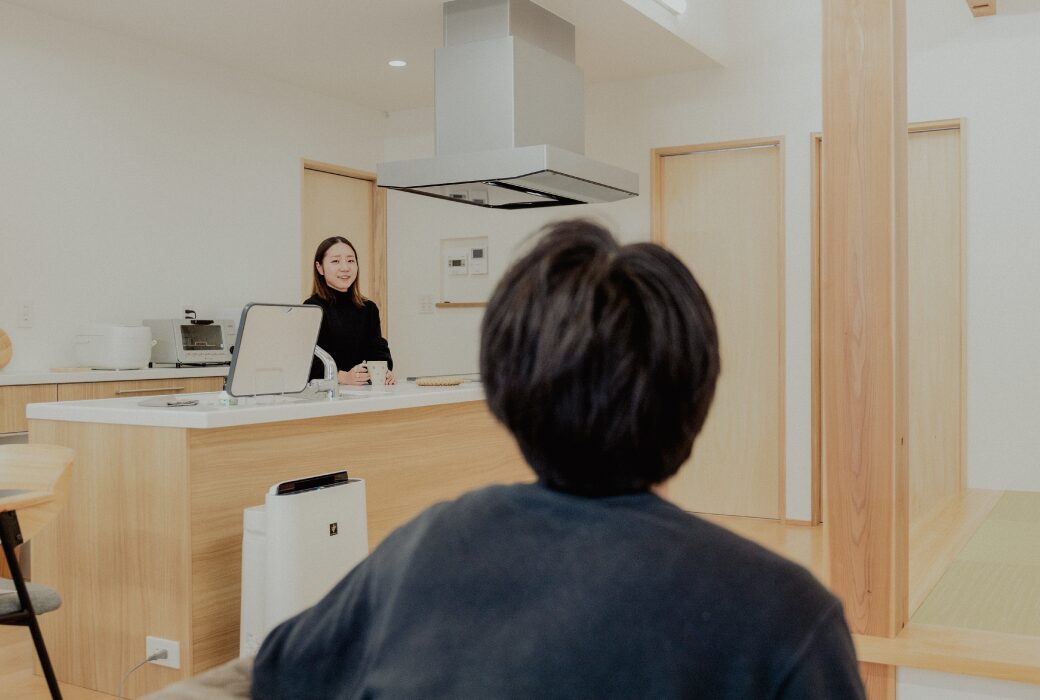 20代で叶えた家事ラク動線のナチュラルな家