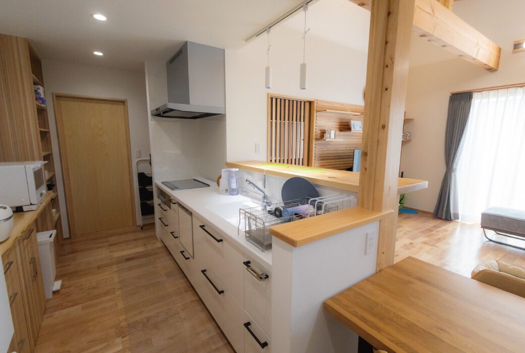 わんちゃんと暮らす回遊の家