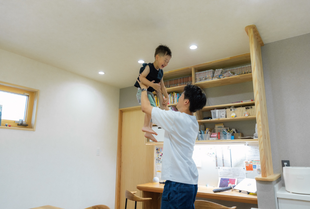 「毎日帰るのが楽しみです！」