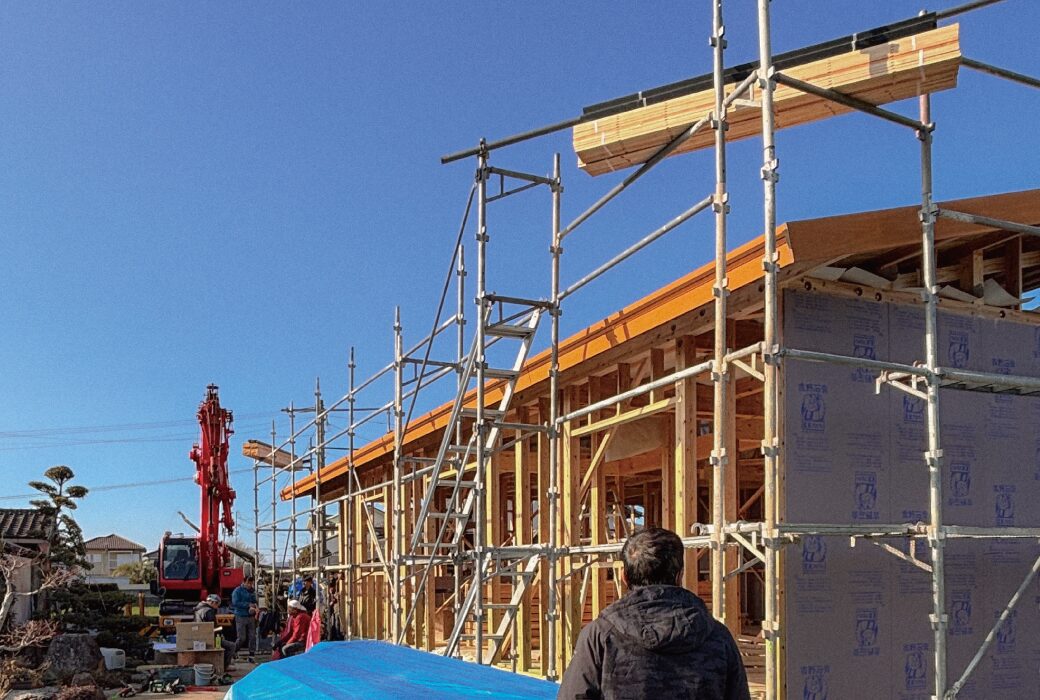 見上げた先に、新しい暮らし。