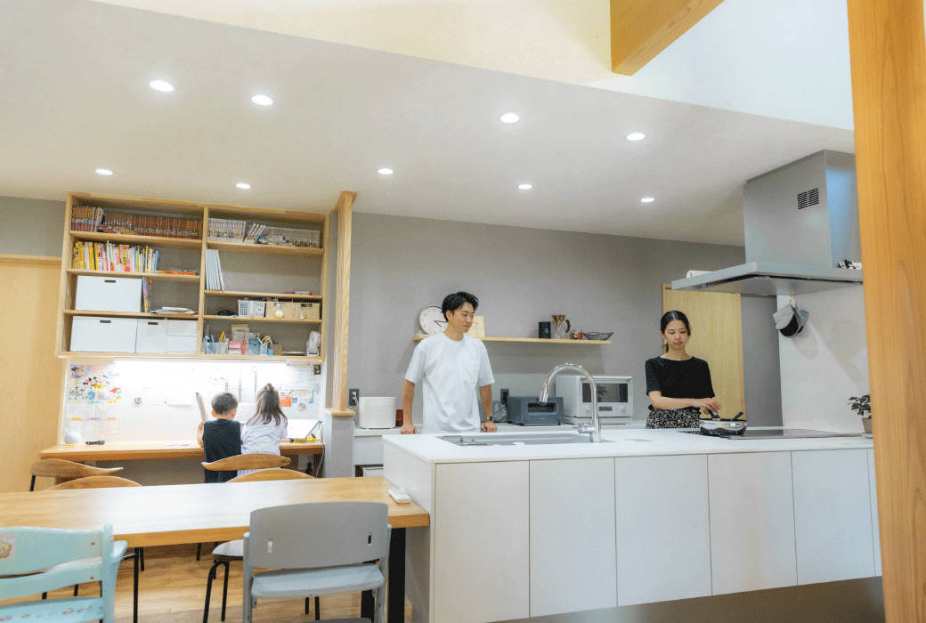 家族のつながりを感じる家