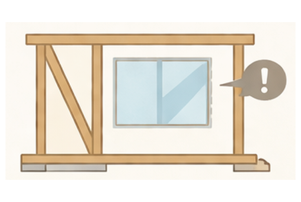 筋交いの注意点｜配置や間取りとのバランスが大切