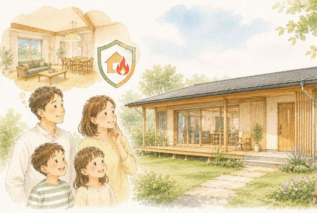 「木の家は火事が心配」は間違い？家族を守る「省令準耐火」の仕組みと心建築工房の考え方