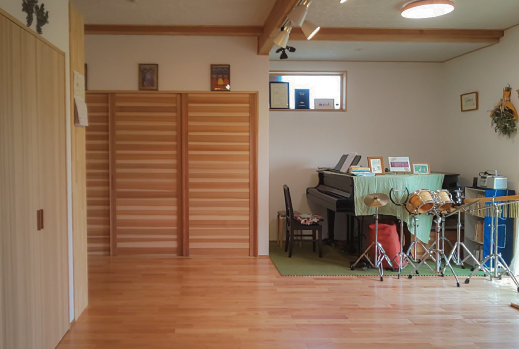 【ピアノ教室や音楽教室】音への配慮も、店舗兼用住宅ならではのポイント