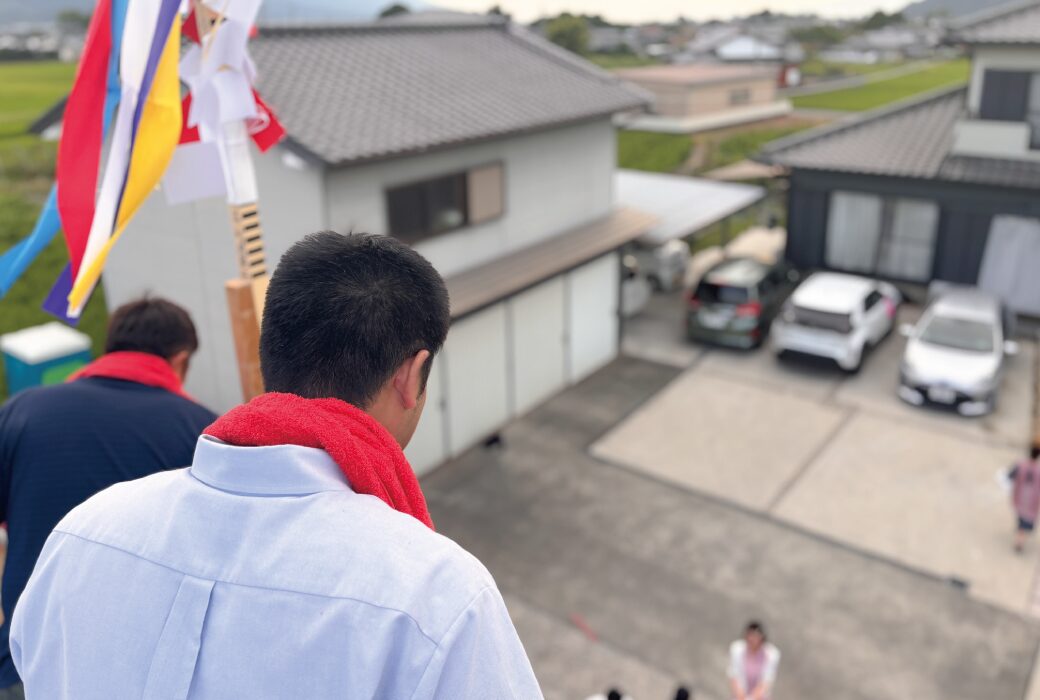 上棟の節目に行う「餅まき」とは
